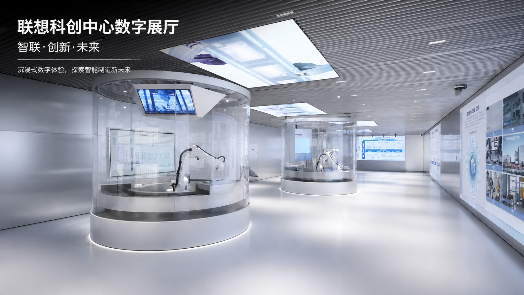 联想科创中心数字展厅 沉浸式科技体验空间