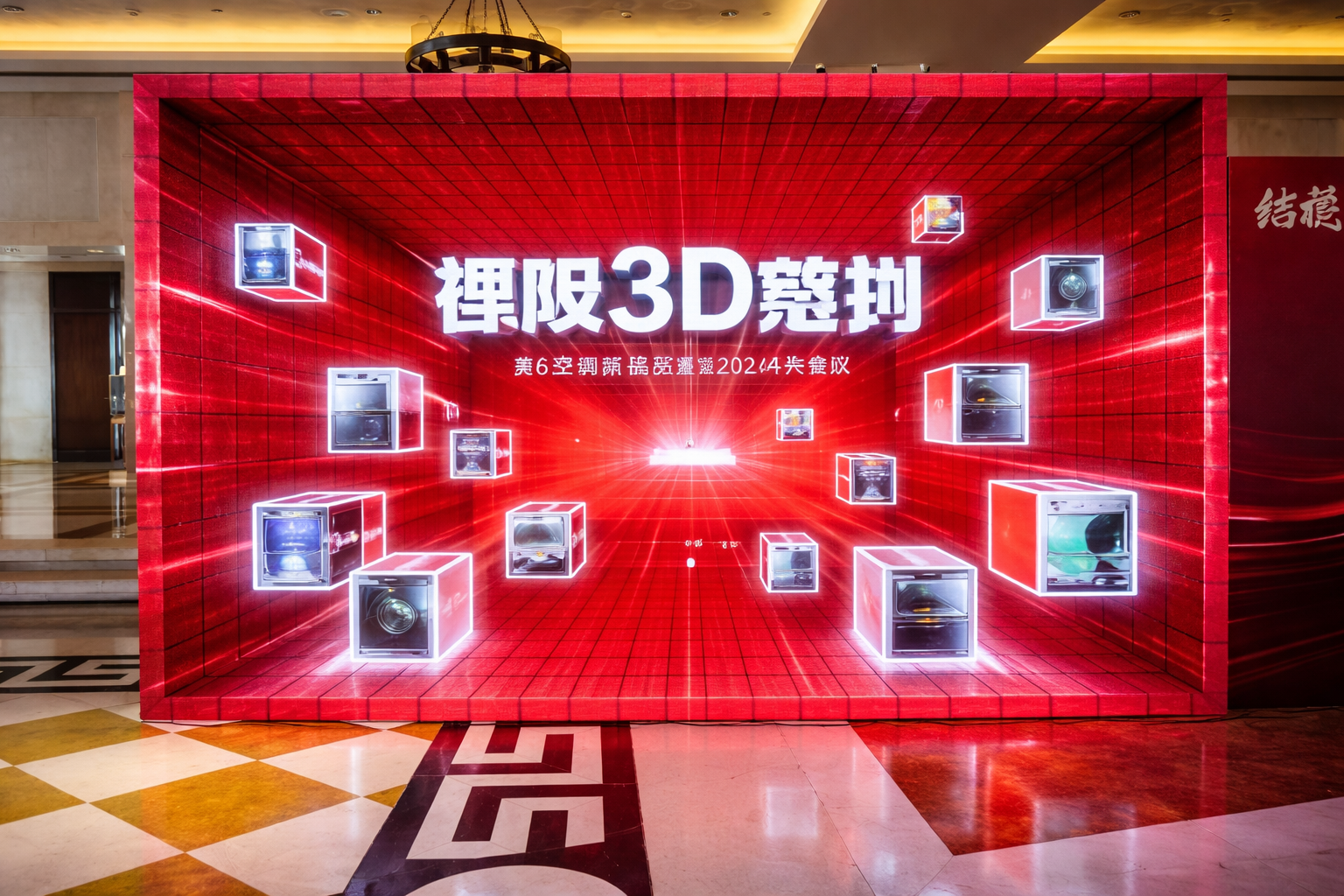 裸眼3D签到，活动入场即出片