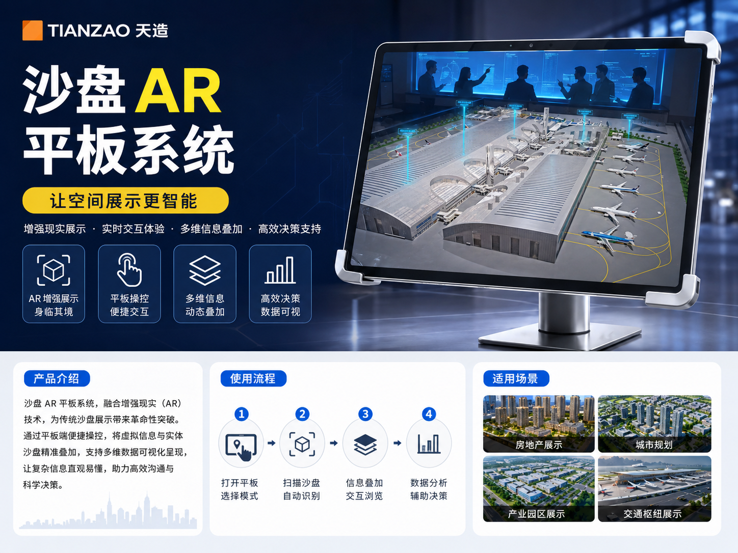 沙盘AR平板系统：让沙盘活起来