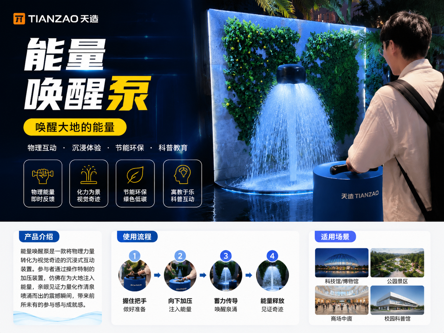 能量唤醒泵·力量互动装置