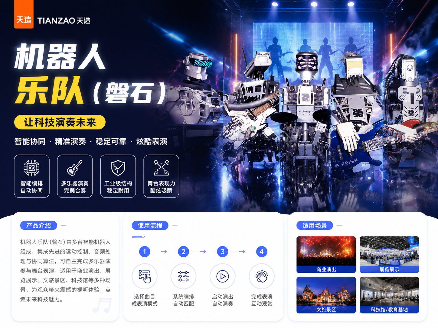 机器人乐队磐石：科技与艺术共鸣