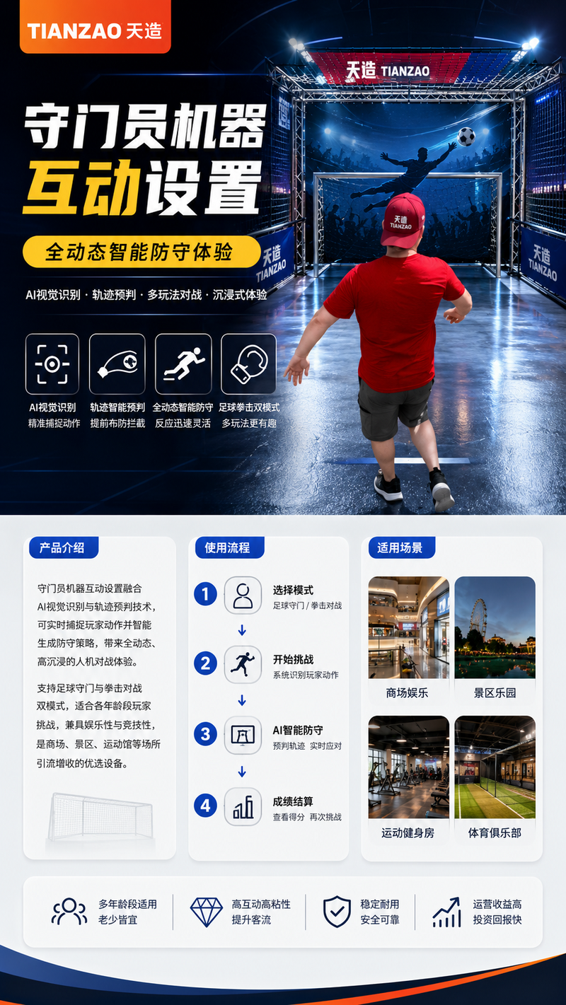 守门员机器互动设置