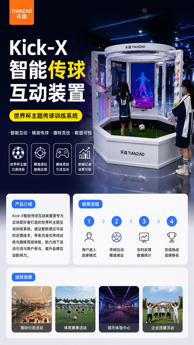 Kick-X智能传球互动装置
