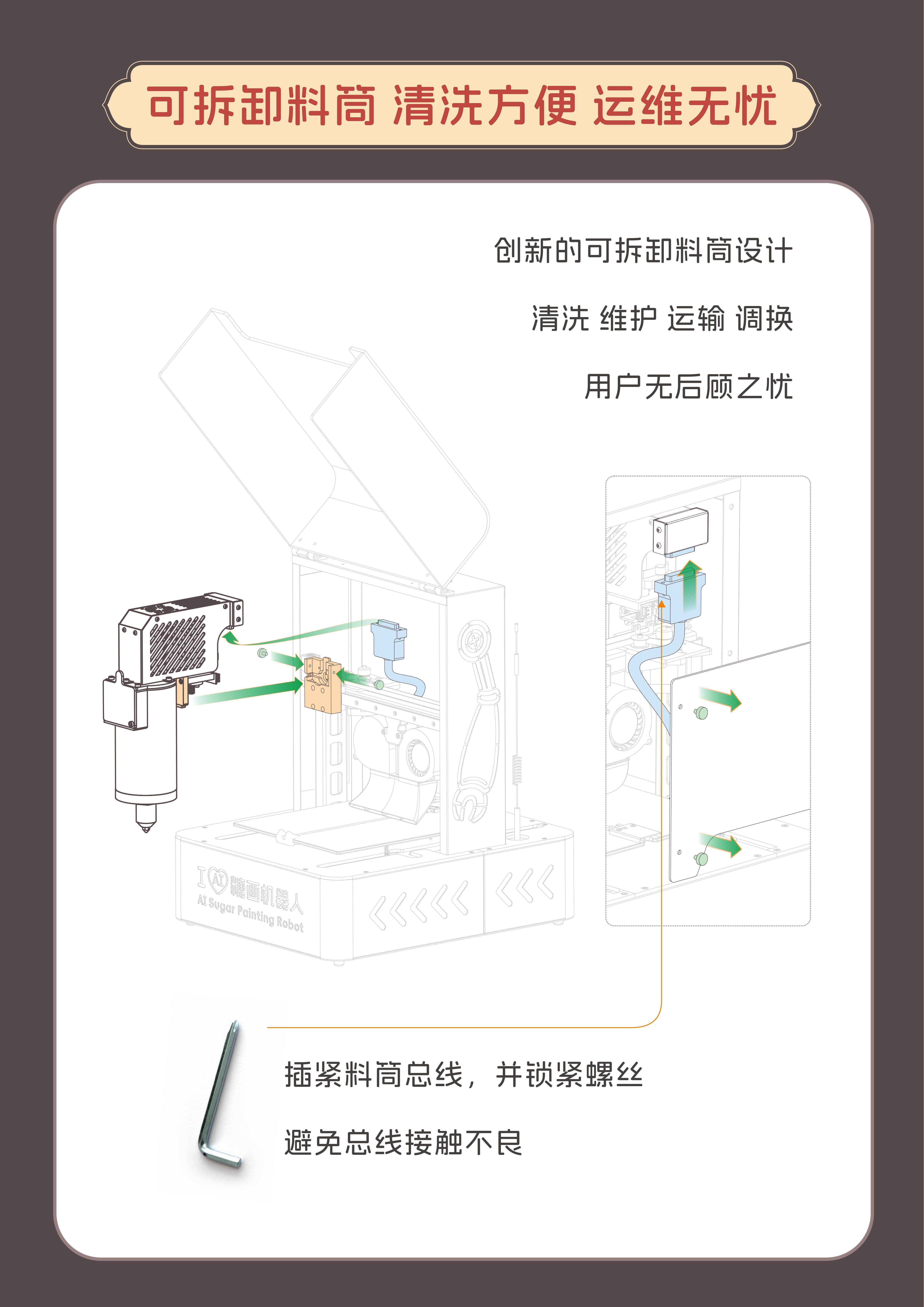 糖画机器人 传统糖艺数字化新体验