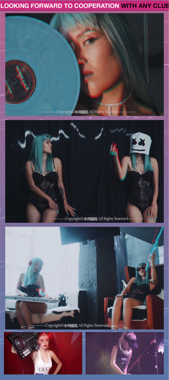 DJ Eassie 电音节女艺人现场实录