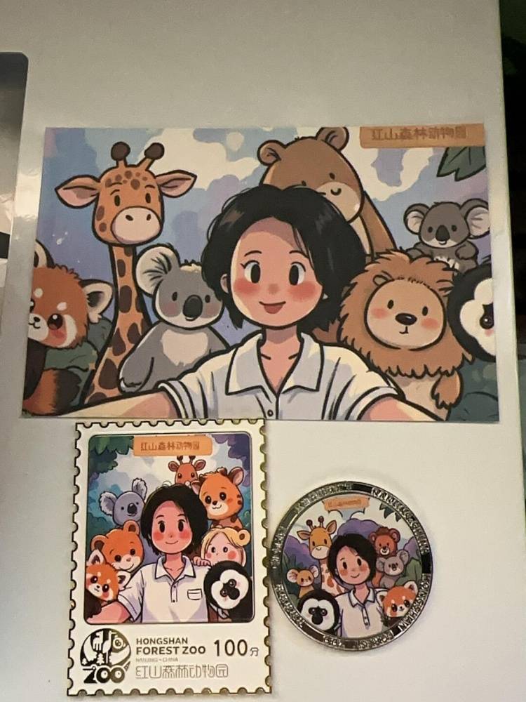 AIGC纪念币冰箱贴制作机，3分钟定格专属瞬间