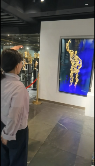 铜博物馆体感交互装置